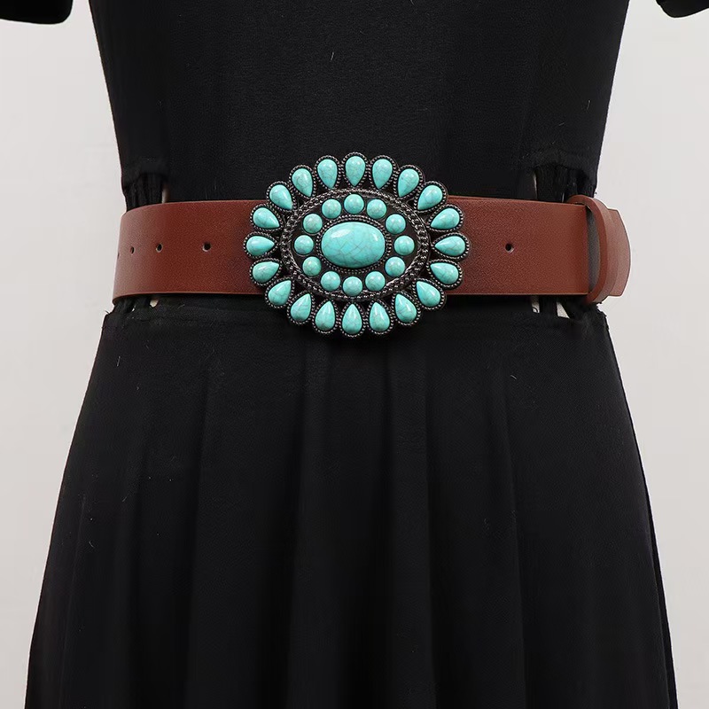 Ethnic Fashion India - 1 stuk etnische stijl ingelegde tailleketting,