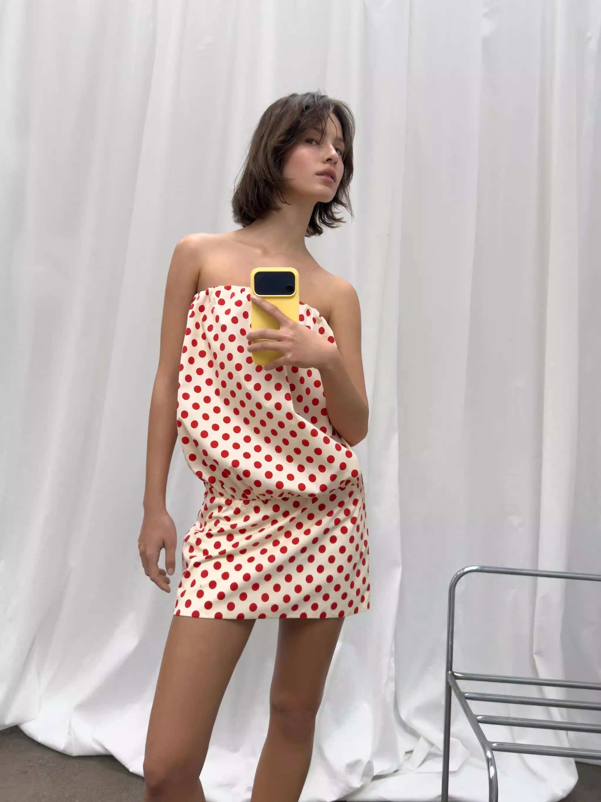 New Ethnic Fashion - Zomer Nieuwe Aanwinst Sexy Rechte Kraag