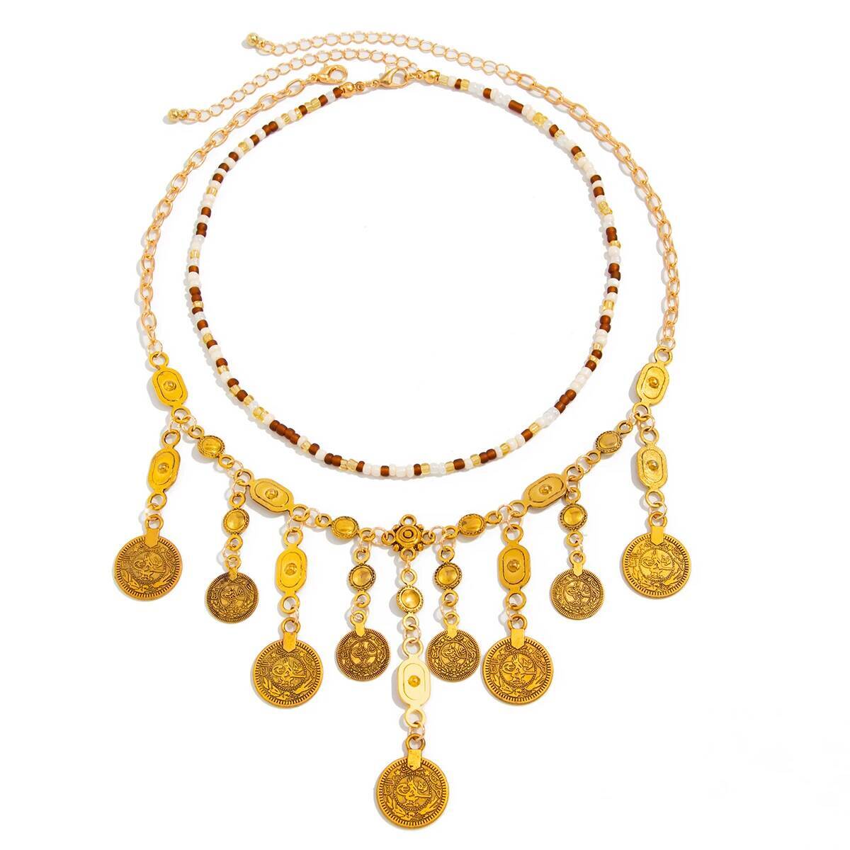 Ethnic Fashion Co In - Ingemark ​ 2 stks/set Vintage Munt