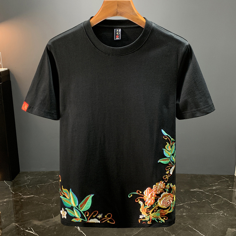 Ethnic Fashion Design - Chinese stijl borduurwerk high-end top heren