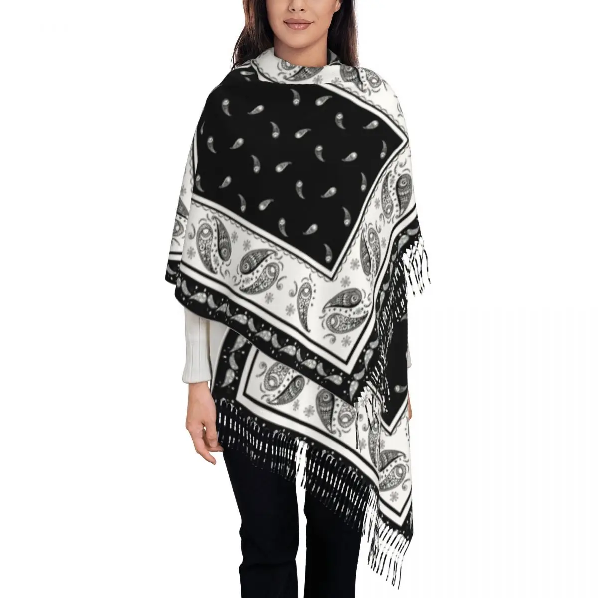 Go Ethnic Fashion - Aangepaste print etnische Bohemen stijl Paisley