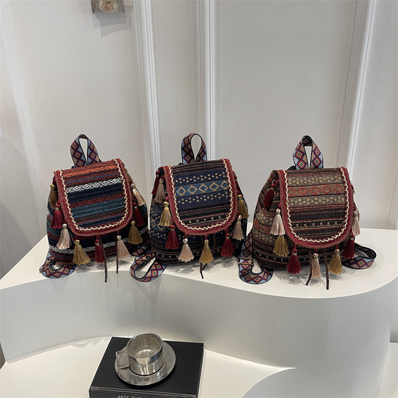 2026 Nieuwe Dames Rugzak Modie - New Ethnic Fashion recensie en prijs