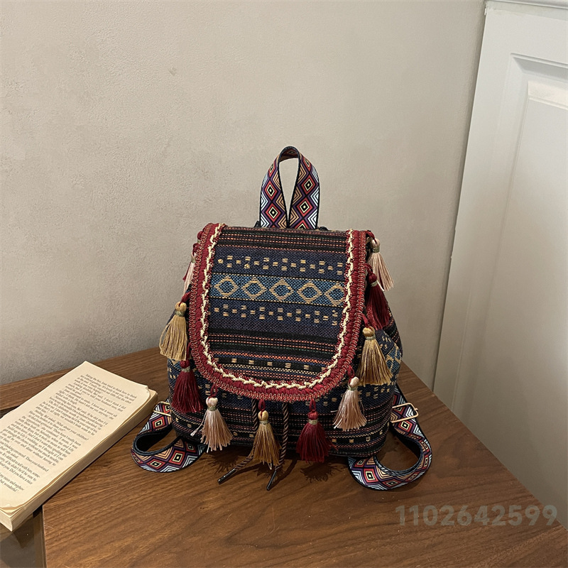 2026 Nieuwe Dames Rugzak Modie - New Ethnic Fashion recensie en prijs