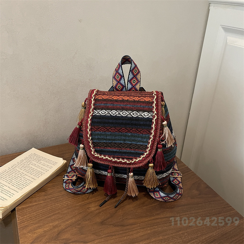 2026 Nieuwe Dames Rugzak Modie - New Ethnic Fashion recensie en prijs