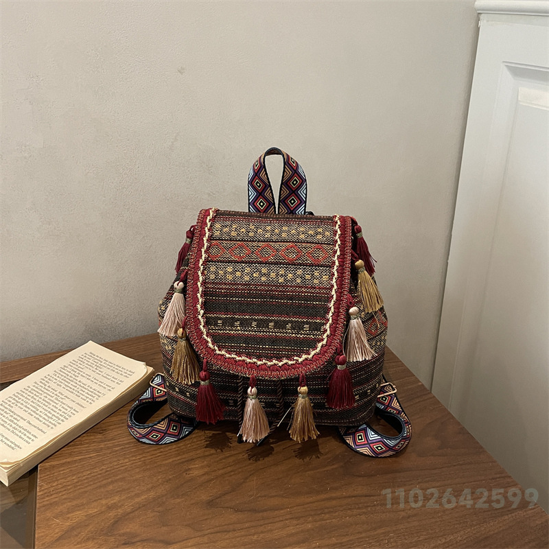 2026 Nieuwe Dames Rugzak Modie - New Ethnic Fashion recensie en prijs